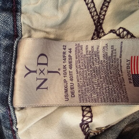 NYDJ Clarissa Ankle Size 10, EUC - Picture 6 of 6